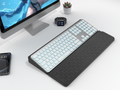 Ergonomisk håndleddsstøtte og tastaturstativ