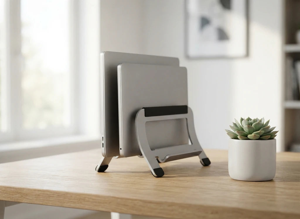 Vertikalt oppbevaringsstativ for laptop – produktbilde 5