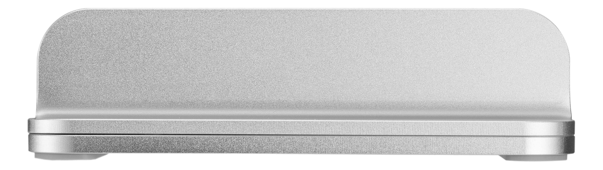 Vertikalt laptopstativ i aluminium