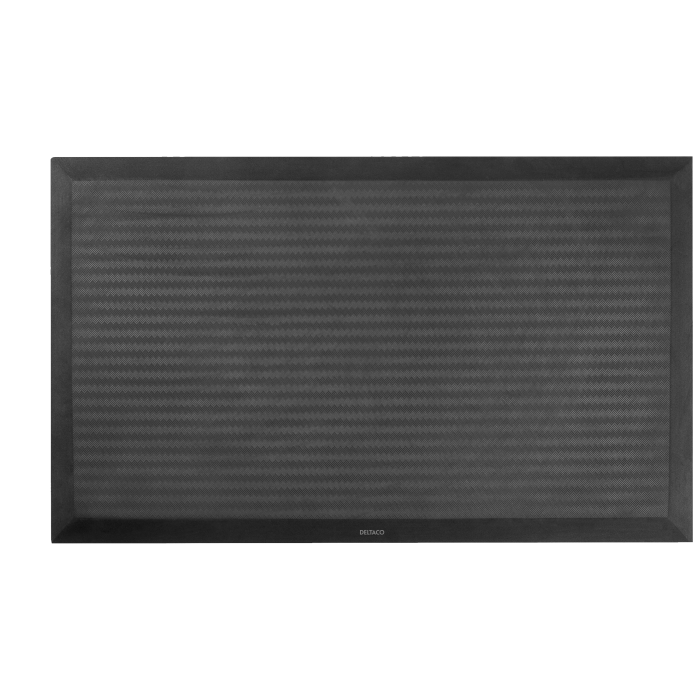 Ergonomisk ståmatte fra DELTACO, 510 x 810 mm, svart
