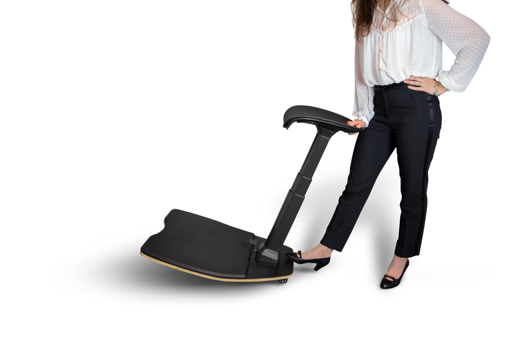 OFFICE ergonomisk ståstol med integrert ståmatte