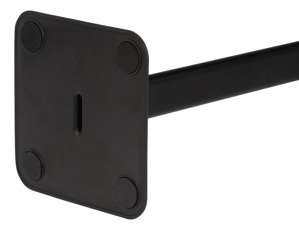 Headsetstativ i aluminium – universal, sort