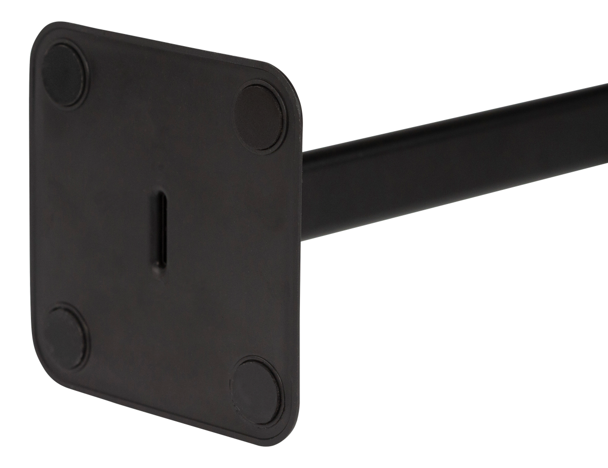 Headsetstativ i aluminium – universal, sort