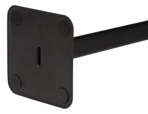 Headsetstativ i aluminium – universal, sort