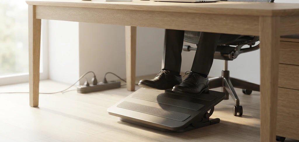 Ergonomisk fotstøtte i stål – produktbilde 4